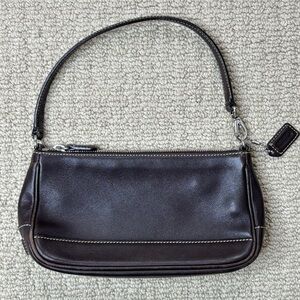 Coach Vintage Hampton Demi Baguette Shoulder Bag